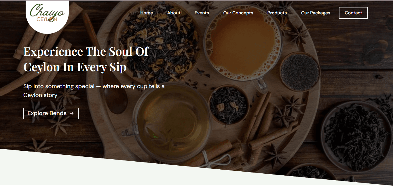 Chaiyo Ceylon - best chai tea in the country
