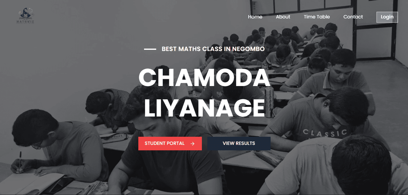 Mathwiz by Chamoda liyanage - the one of the best combined maths class in negombo